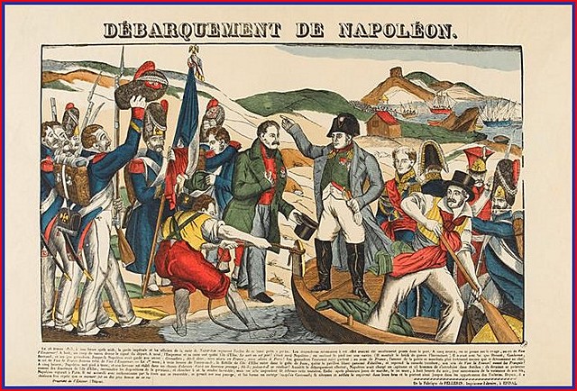 Les cent jours et bataille de Waterloo
