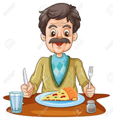 propósito inicial con la comida