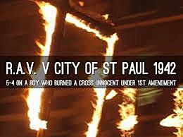 R.A.V. vs. City of St. Paul