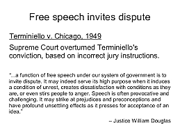 Terminiello vs. Chicago