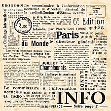 periódico antiguo siglo xvll