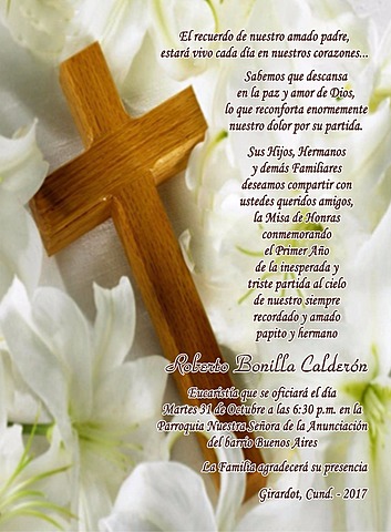 Fallecimiento de mi padre