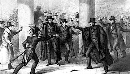 First Assassination Attempt on an American President