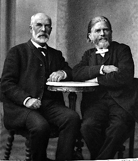 Cato Maximilian Guldberg y Peter Waage