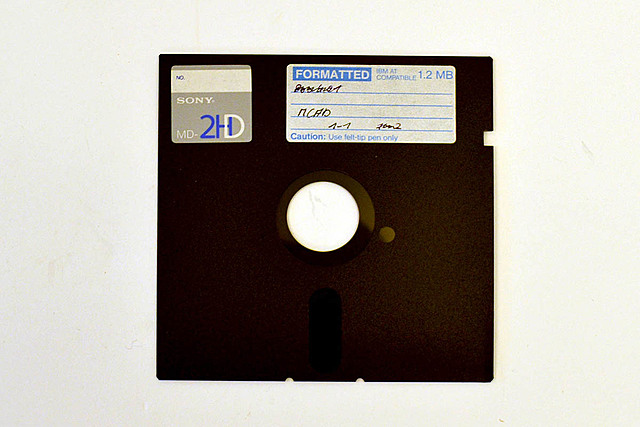 First Floppy Disk Created