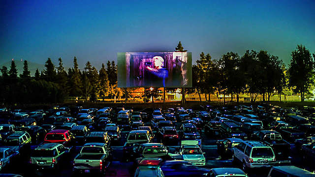 First Drive In movie theater