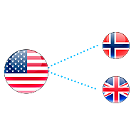 Internet va creuar l'Atlàntic i es va instal·lar a Anglaterra i a Noruega