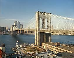 Puente de Brooklyn de NY 1870-83