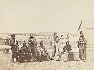 Crazy Horse and Red Cloud, Fort Laramie Treaty in 1868