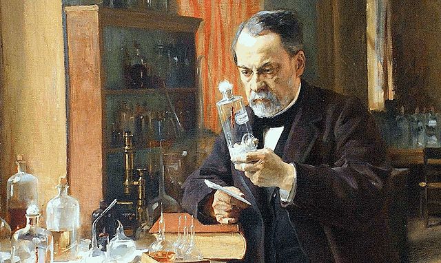 Louis Pasteur,  Ferdinand Cohn y Robert Koch