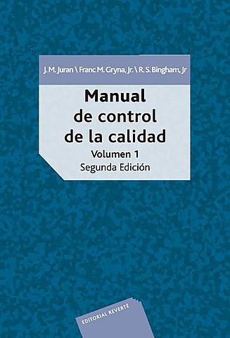 Manual del control de la calidad