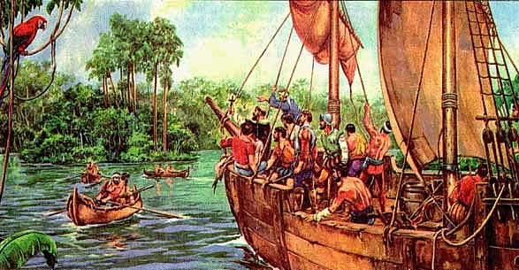 Descubrimiento del río Amazonas