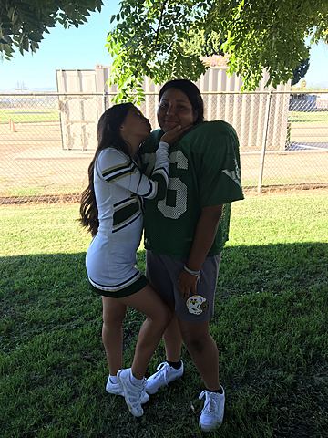 became a cheerleader