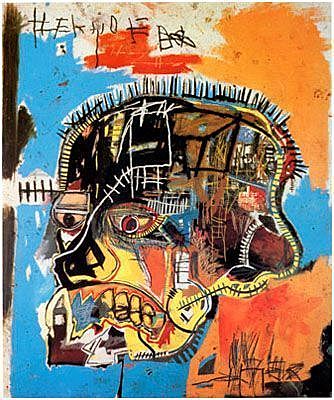 Caricatura de Jean Michel Basquiatl