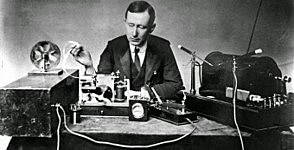 Primer mensaje telegrafiado.