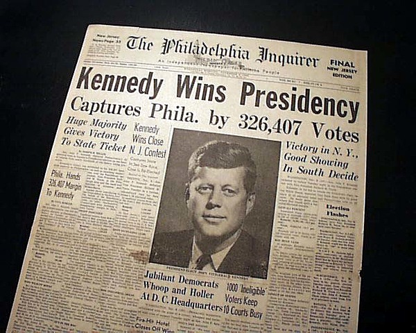 John Kennedy Elected