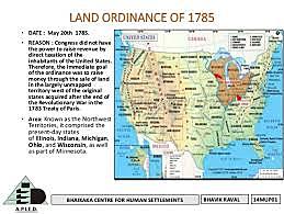 The Ordinance of 1785