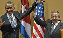 Obama y Castro