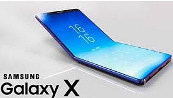 Samsung Galaxy X teléfono que se dobla