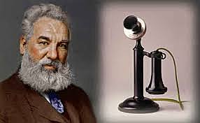 Alexander Graham bell invented the telephone