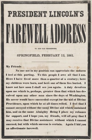 Wasghingtons Farewell Adress