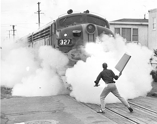 Berkeley train protest