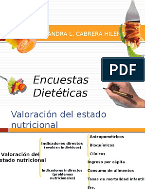 encuestas dietéticas