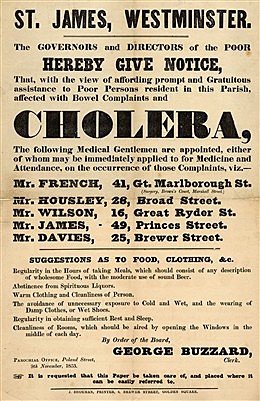 Cholera Outbreak London