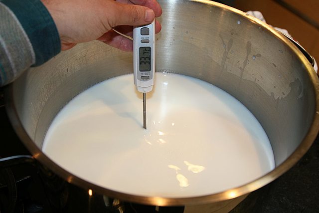 Proceso de pasteurización.