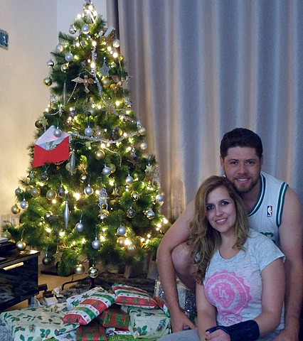 Primera Navidad fuera de Colombia