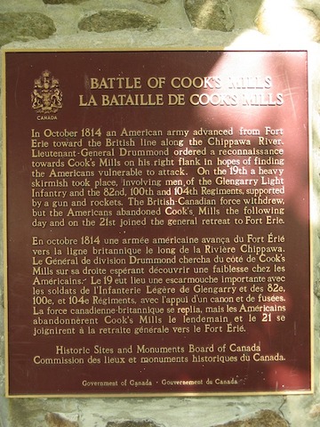 battle of cook's mills