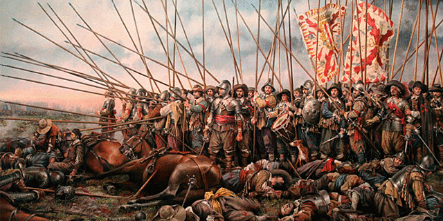 28.- Incorporación de los Tercios de Flandes.