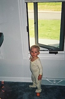 I walked for the first time