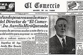 Asesinato del Director del diario El Comercio