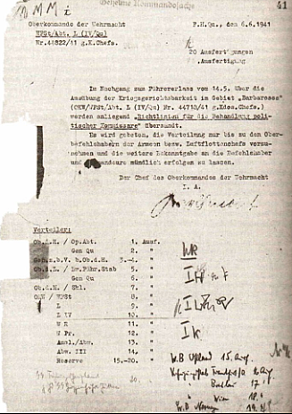 The Commissair Order