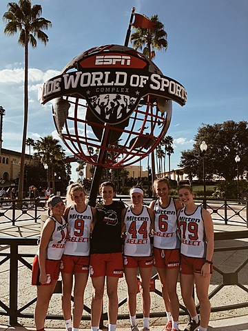 Started playing lacrosse