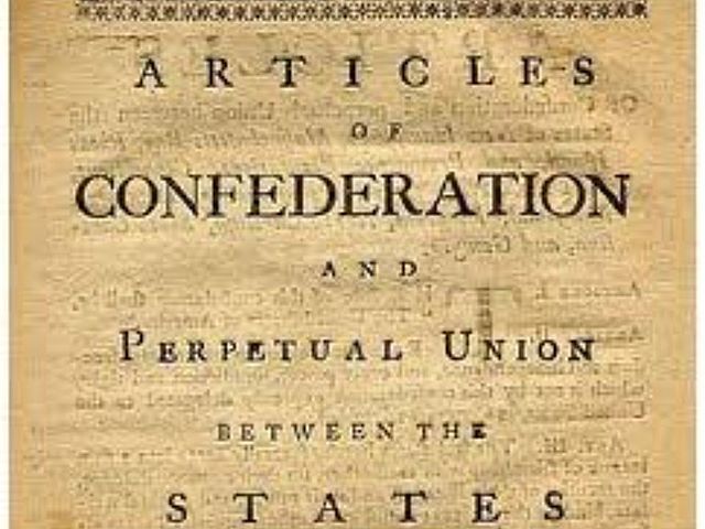 The Continental Congress approves the Articles of Confederation