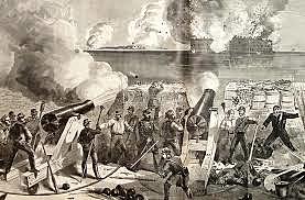 The Battle on Fort Sumter