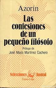 Las confesiones de un pequeño filósofo