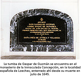 Caída del Conde Duque de Olivares