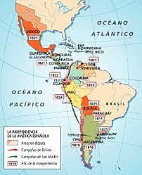 Emancipación de las colonias americanas