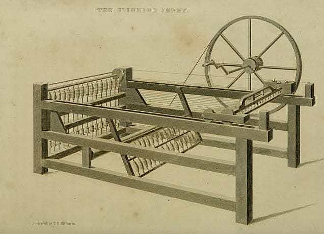 Invention of the spinning jenny