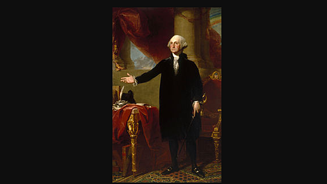 George Washington inaugurated as President of the United States