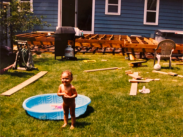 Took my first steps.