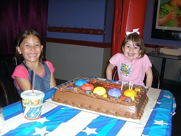 My cousin Erika was born.