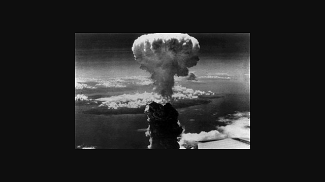 1st atomic bomb on Hiroshima, Japan.