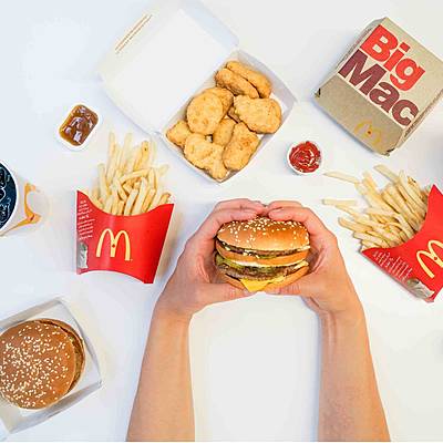 Timeline: PUBLICIDAD EN MCDONALDS