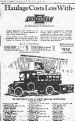 Car Ads from the Twenties