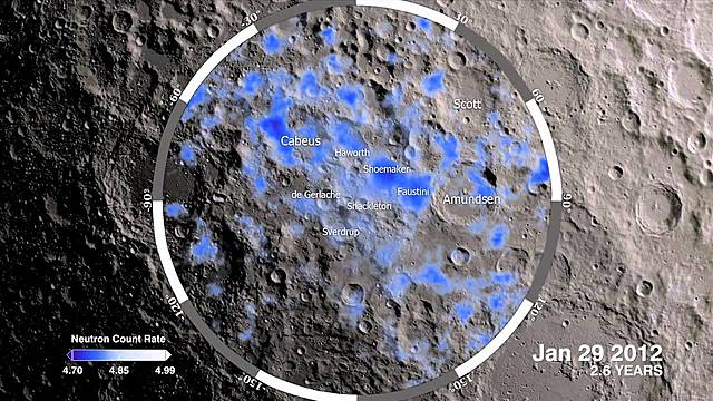NASA confirma que hay agua en la luna