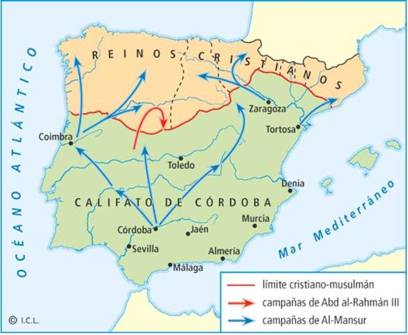 Creació del Califat de Còrdoba per al-Rahman III